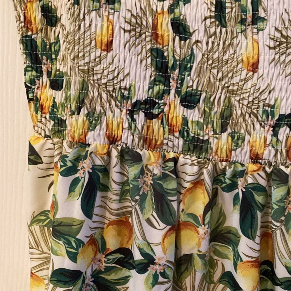 MIDI lemon dress - Picture 2 of 2